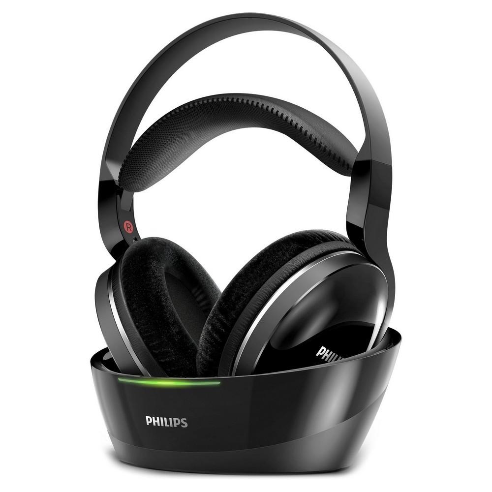 Philips Shd8850 Trådløse Diadem-hovedtelefoner Sort