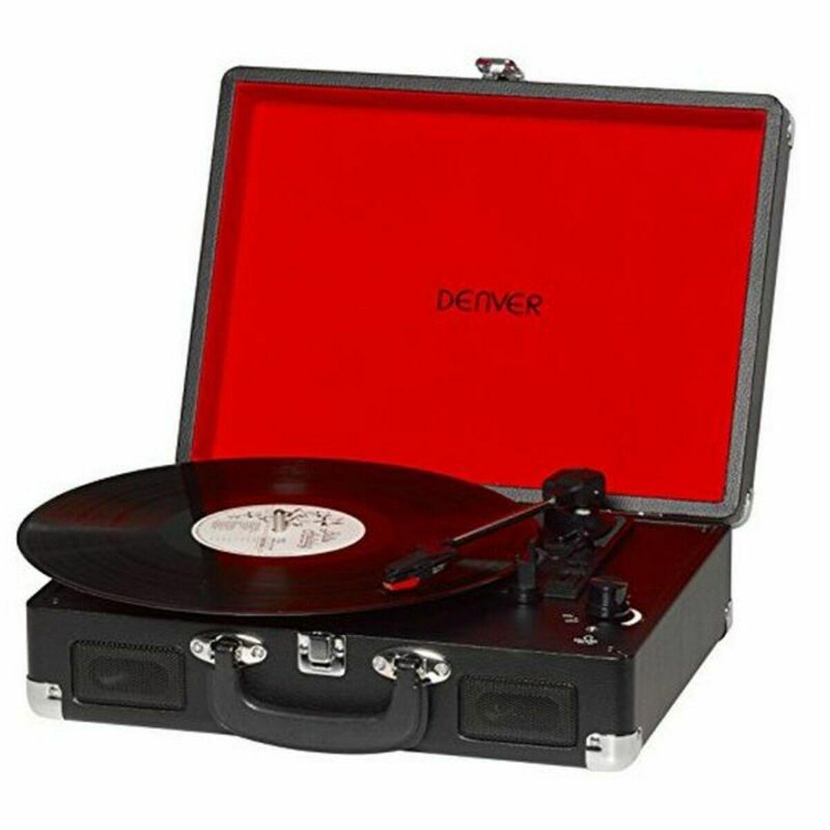 Denver Electronics Vpl-120 Pladespiller Sort Kuffertmodel