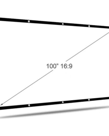 Projektorlærred Iggual Igg318133 100  16:  Vægmontering