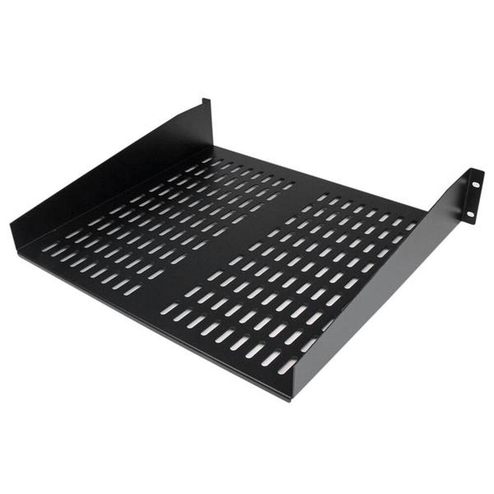 Startech Fast Ventileret Rackbakke 2u 16 Sort