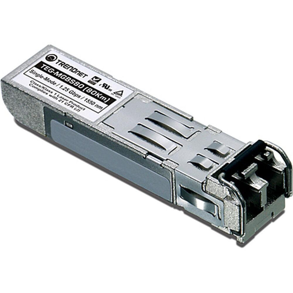Trendnet Monomode Sfp Fibermodul Teg-mgbs80 Gbps 80 Km
