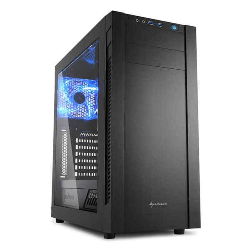 Sharkoon Atx Midi-tower Kabinet Sort