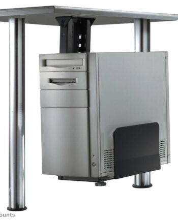 Neomounts Cpu-d200black Justerbar Cpu-holder Under Bord  Sort