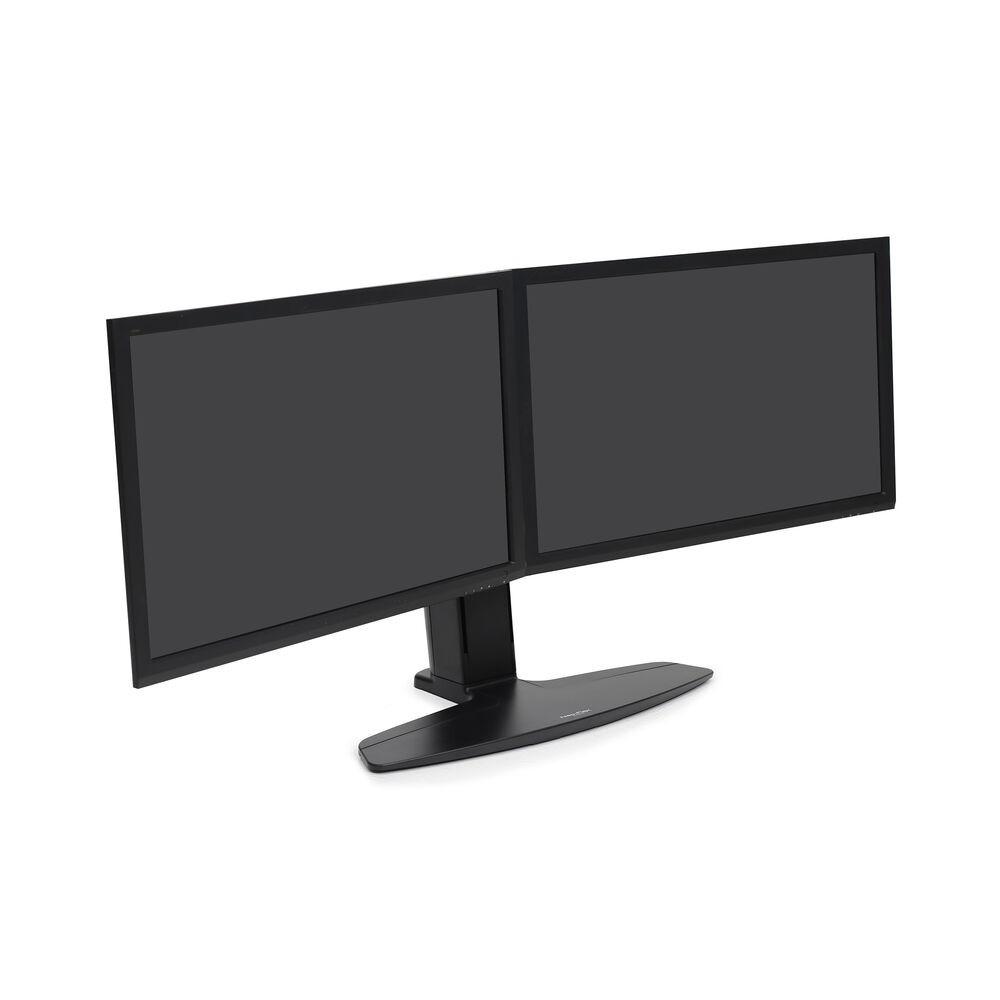 Ergotron Skærmholder Til Bord Dobbelt 33-396-085 Sort
