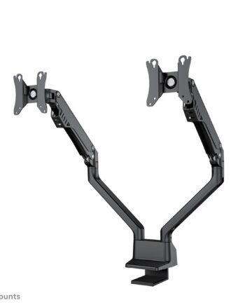 Neomounts Fpma-d750dblack2 Dobbelt Skærmholder Til Bord Sort