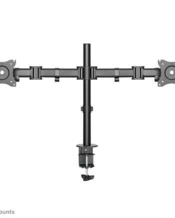 Neomounts Nm-d135dblack Dobbelt Skærmholder Til Skrivebord Sort