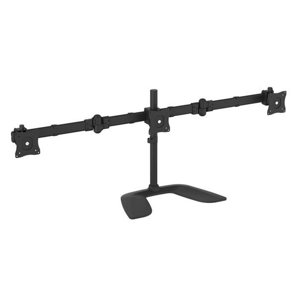 Startech Armbartrio2 Tredobbelt Skærmholder Til Skrivebord Sort