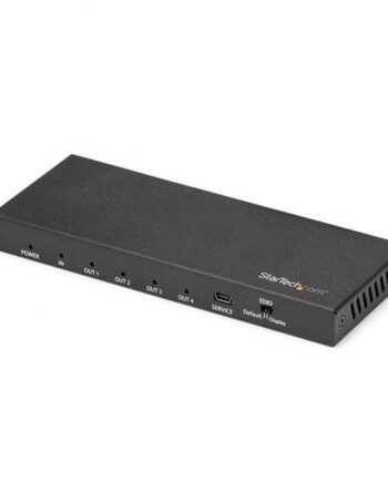 Startech Hdmi-deler St124hd202 4k 1x4  Sort