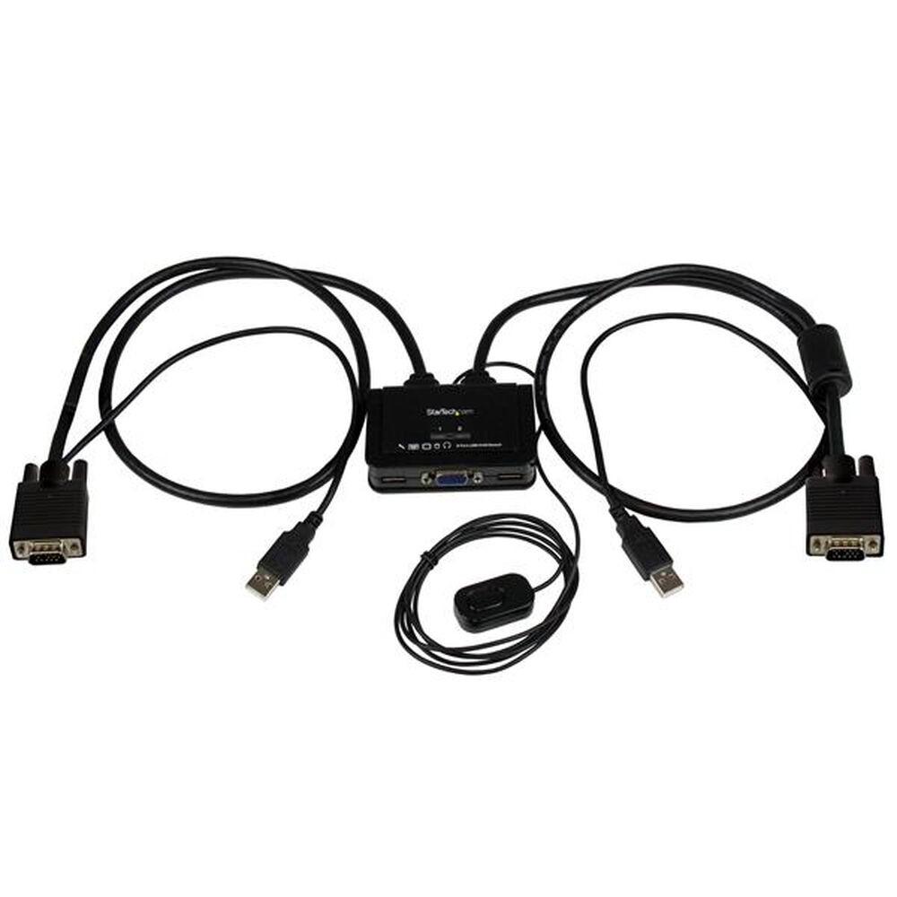 Startech Sv211usb Kvm-switch Usb Vga Sort