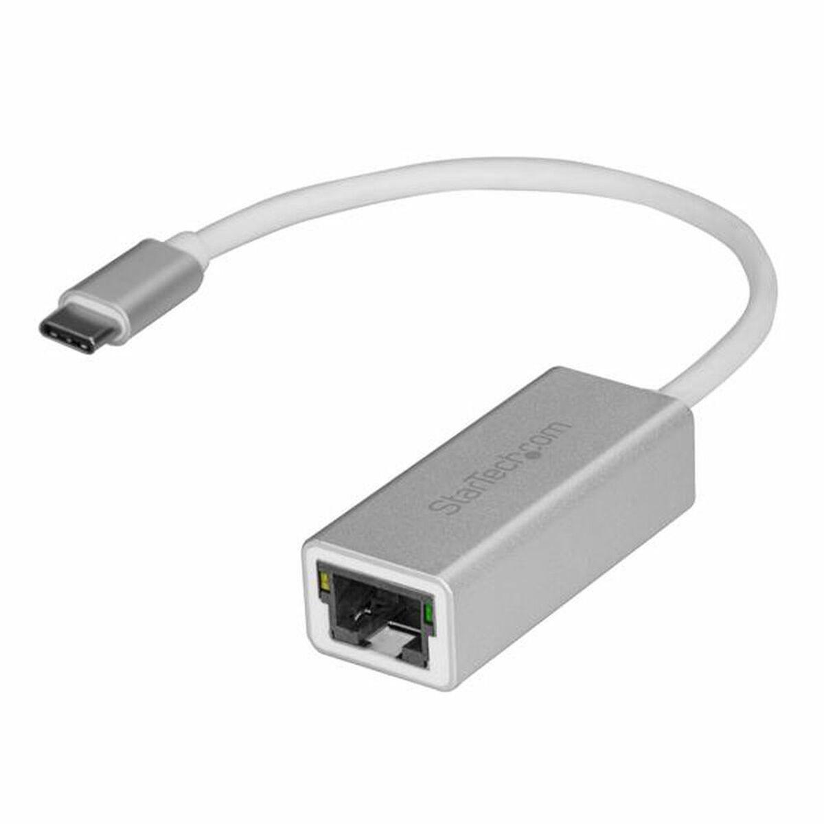 Startech Us1gc30a Netværksadapter Usb- Til Gigabit Ethernet Sølvfarvet