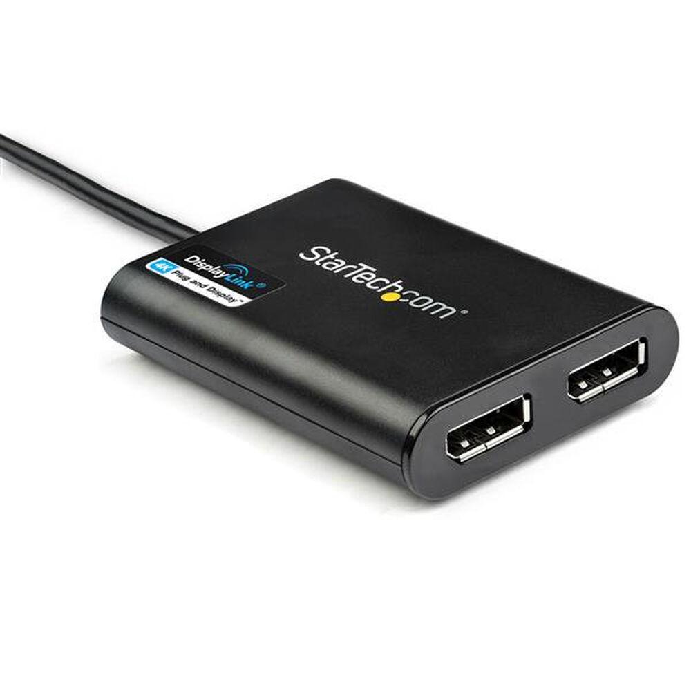 Startech Usb32dp24k60 Displayport-adapter Usb Sort