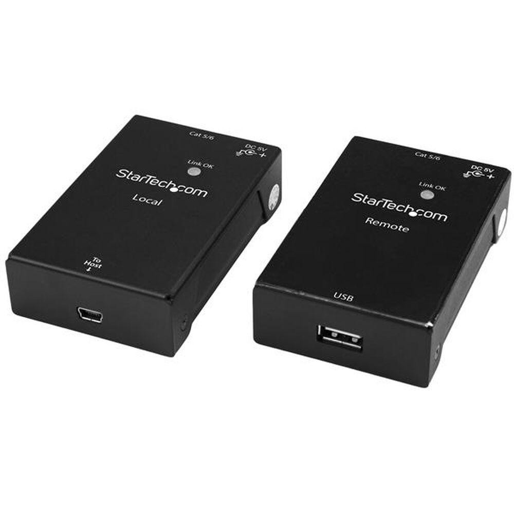 Startech Usb2001extv Usb-forlænger Over Cat5 Sort
