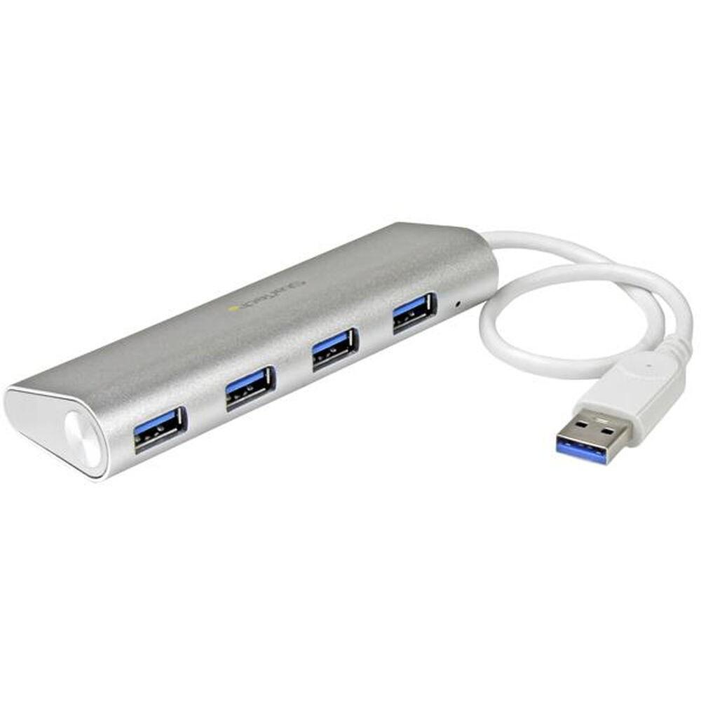 Startech Usb Hub St43004ua -ports Sølv