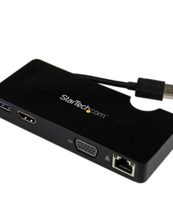 Startech Usb3smdockhv Usb Hub Med Hdmi  Vga Og Ethernet