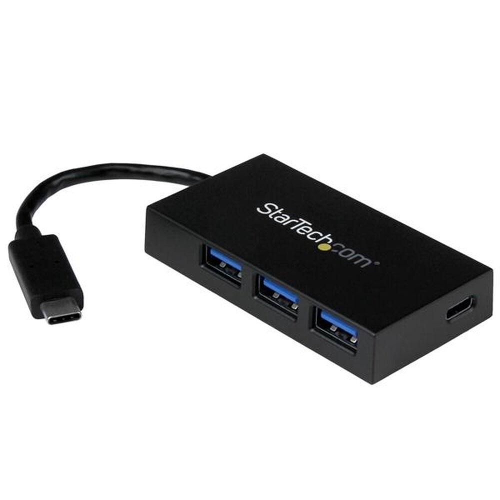 Startech Usb- Til -port Usb Hub Usb Gen Sort