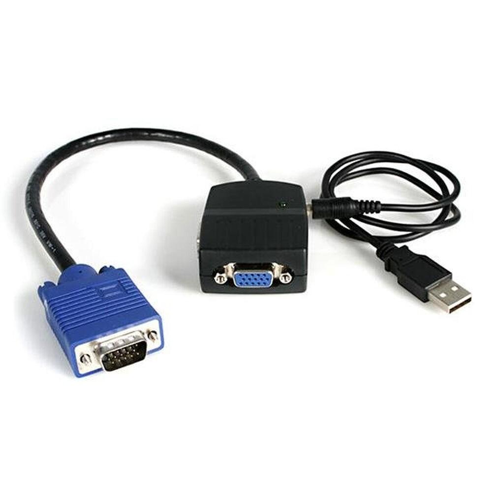 Startech Vga-kontakt Med Porte St122le Sort