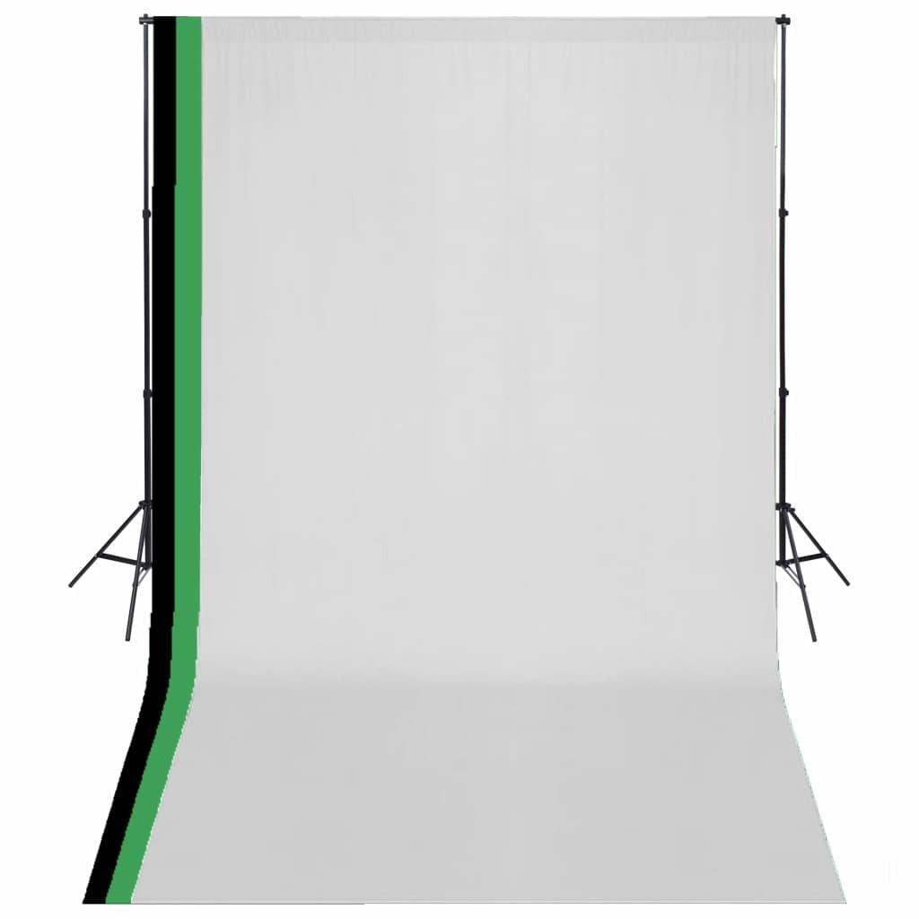 Studieudstyr   Fotobaggrunde   Bomuld Justerbart Stel