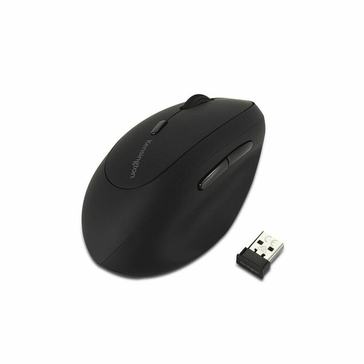 Kensington K79810ww Trådløs Ergonomisk Mus Sort