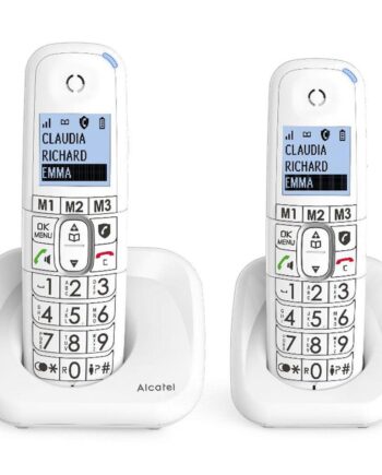 Alcatel Versatis   Trådløs Telefon Hvid Blå    Håndsæt