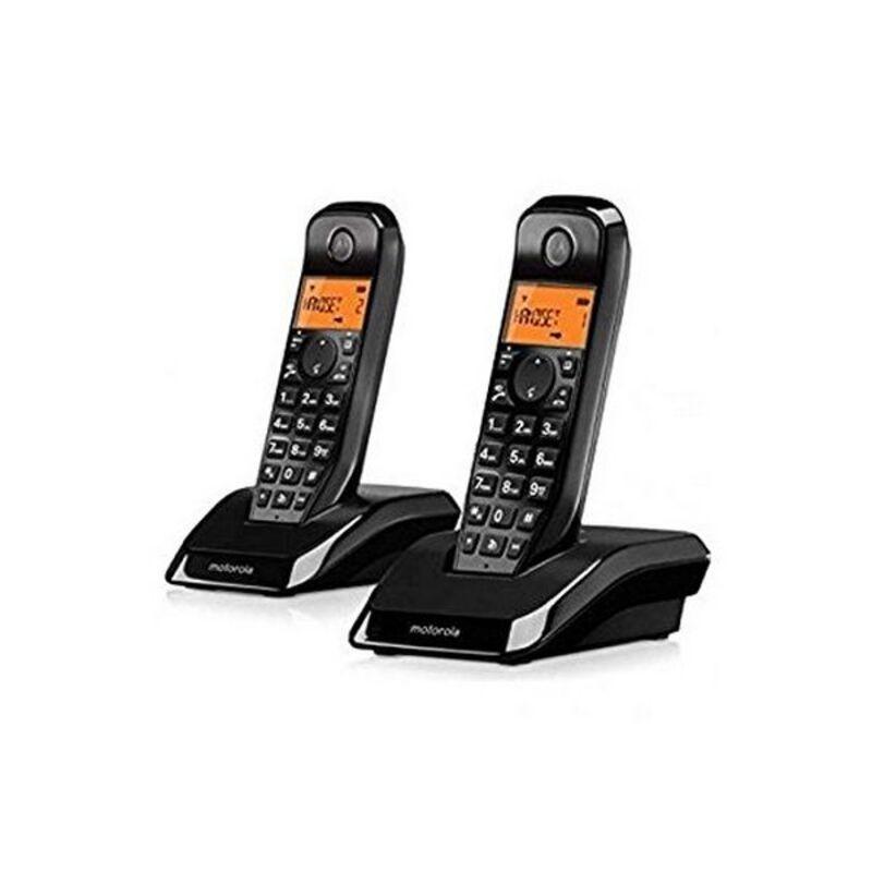 Trådløs Telefon Motorola S1202 Duo Sort Hvid
