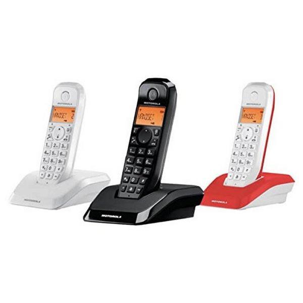 Trådløs Telefon Motorola S12 Trio Mix Stk Multifarvet