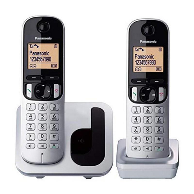 Trådløs Telefon Panasonic Kx-tgc212 Sølv Metallic Håndsæt