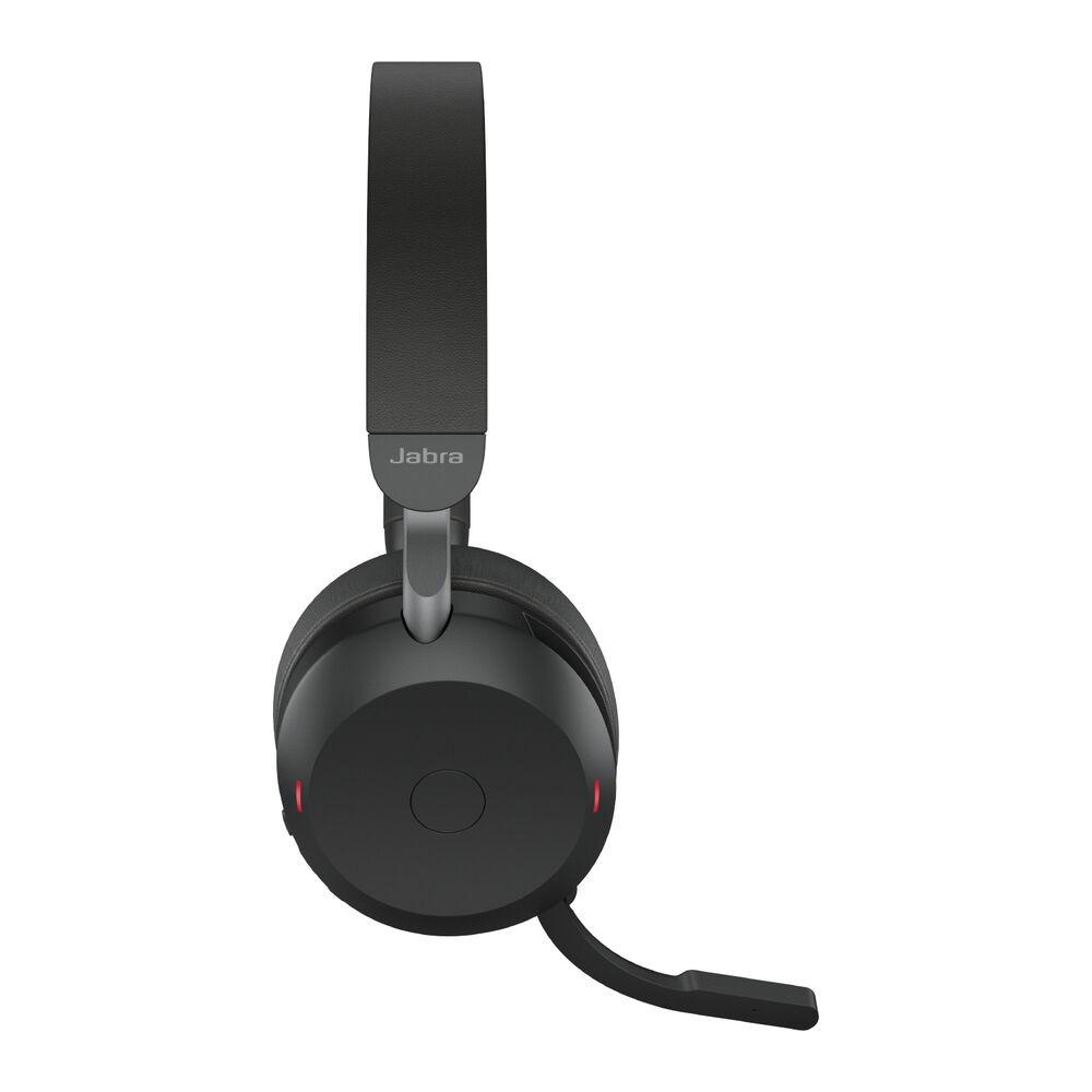 Jabra Evolve2 75 Trådløse Hovedtelefoner Med Mikrofon Sort