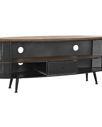 Tv-møbel   Gran Og Metal 150   39   58 Cm  Brun Sort