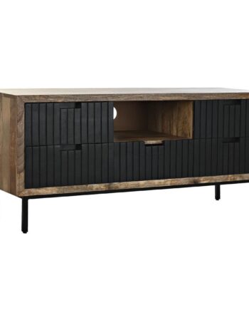 Tv-møbel   Metal Og Mangotræ 125   40   55 Cm
