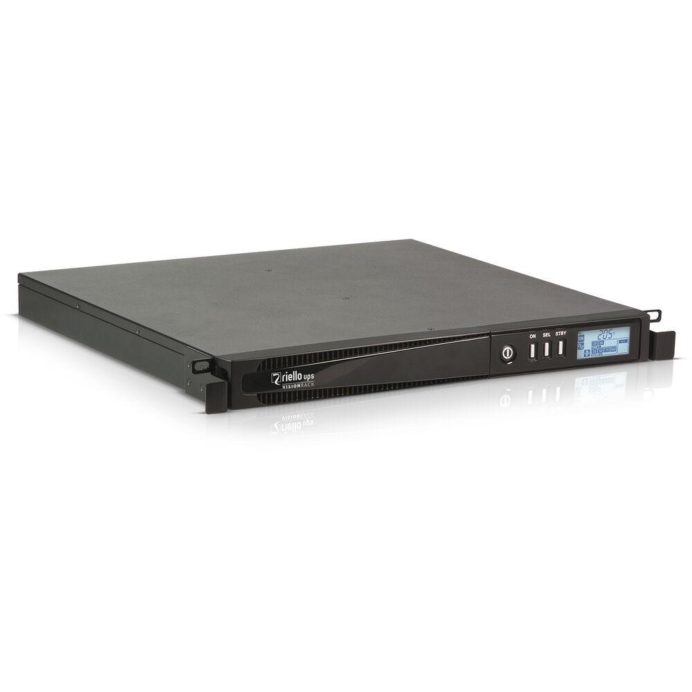 Riello Vsr 1100 Interaktiv Ups 1u Rack Tårn 800