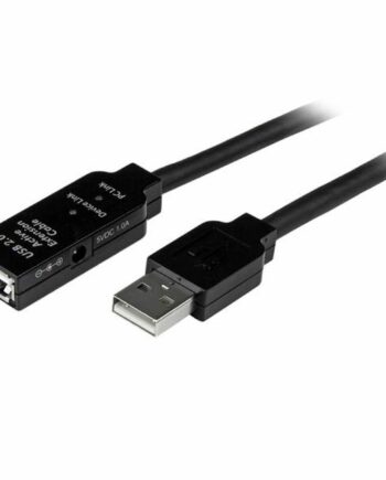 Usb Forlængerkabel Startech Usb2aaext20m 20   Sort