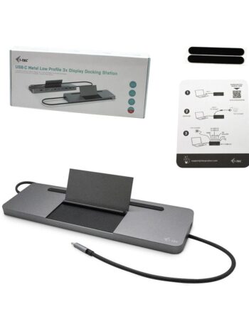 -tec Usb-  Metal Low Profile 3x Display Dockingstation C31flatdockpdpro
