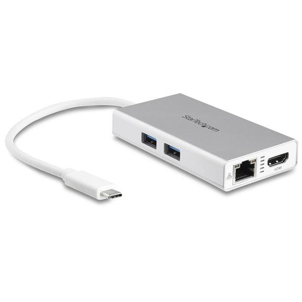 Startech Usb- Hub Dkt30chpdw Sølv Hvid 60
