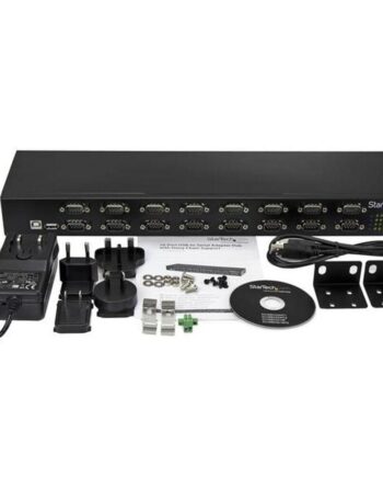 Startech Usb Til Rs-232 Hub  16 Porte  Icusb23216fd  Sort