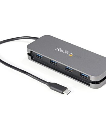 Startech Usb-  Hub Hb30cm4ab 4x Usb-      Gen    Sort Grå
