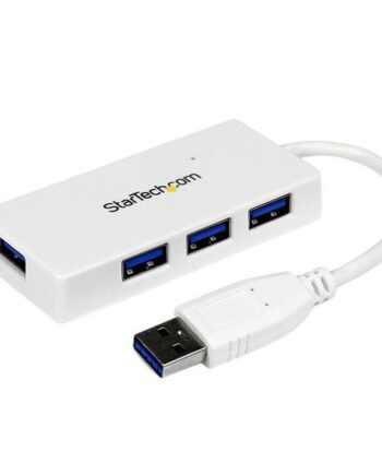 Startech Usb Hub St4300minu3w 4x Usb-      Gen    Hvid