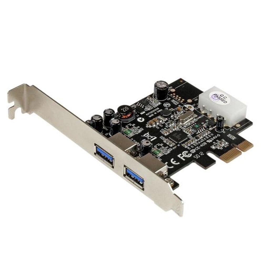Startech Pci Express-kort Pexusb3s25 2x Usba Sort