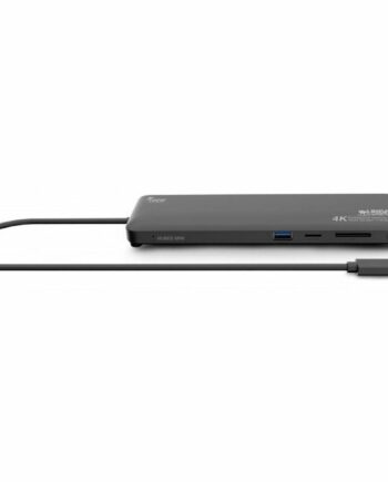 Urban Factory Tcd45uf Usb-  Hub Med 4k Hdmi  Lan Og Kortlæser Sort