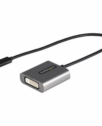 Startech Usb-  Til Dvi-adapter  30 Cm Sort Sølv