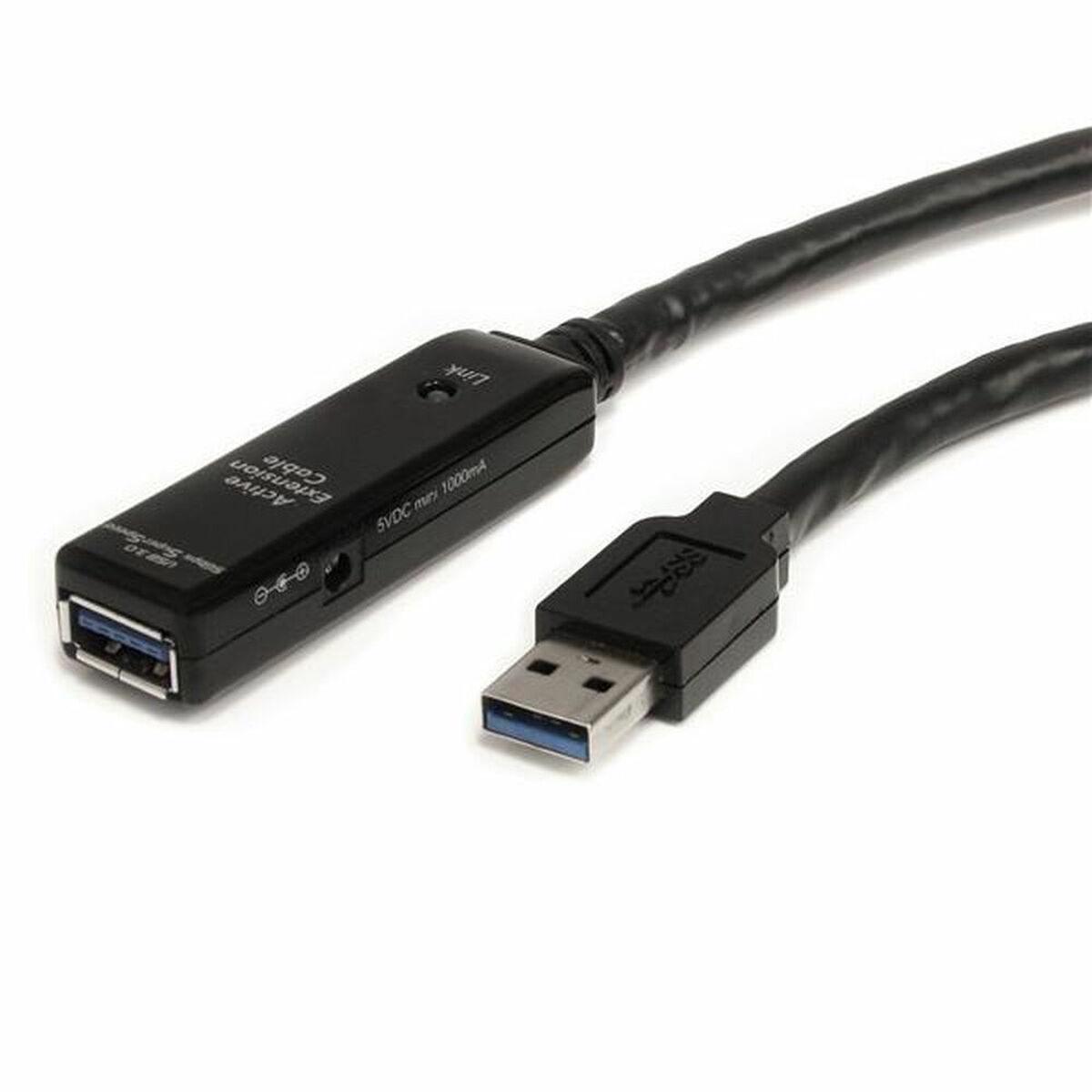 Startech Usb-forlængerkabel Usb-  Til Usb-        Sort