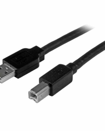 Startech Usb-kabel Usb2hab50ac  Usb-  Til Usb-   15    Sort Aluminium