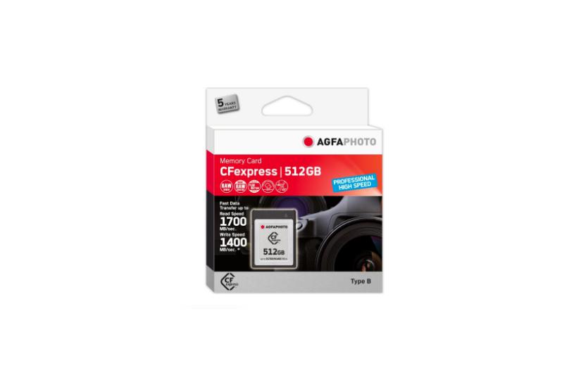 Agfaphoto Cfexpress 512gb Professional High Speed