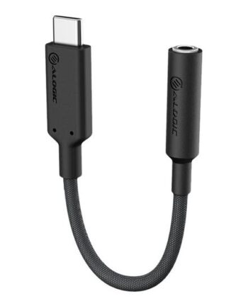 Alogic Elements Pro Usb-  Til Hovedtelefon Jackstikadapter 10 Cm