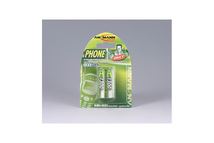 Ansmann Mignon Batteri Aa Type Nicd