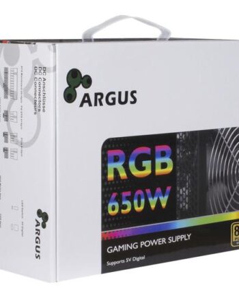 Argus Rgb-650w Cm Ii Strømforsyning 650w 80 Plus Gold Atx12v     Sort