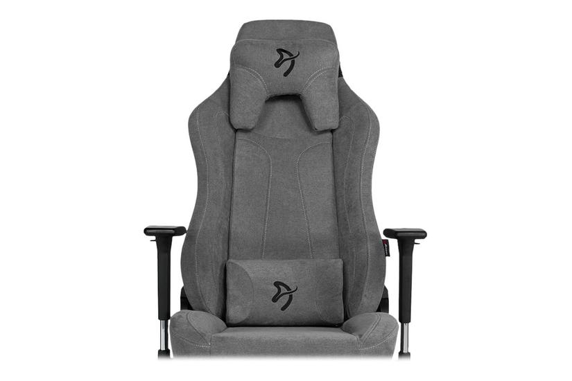 Arozzi Vernazza Soft Fabric Gaming Stol Sort Aske