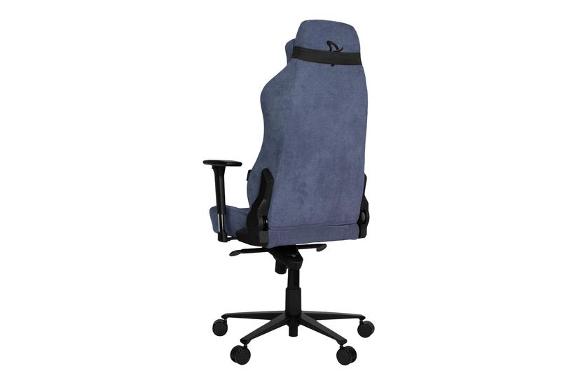 Arozzi Vernazza Soft Fabric Gaming Stol Sort Blå