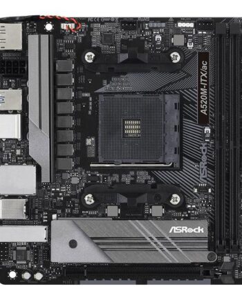 Asrock A520m-itx Ac Bundkort Mini Itx Socket Am4 Amd A520