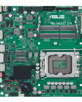 Asus Pro H610t D4-csm Bundkort Thin Mini Itx Lga1700 Sokkel H610