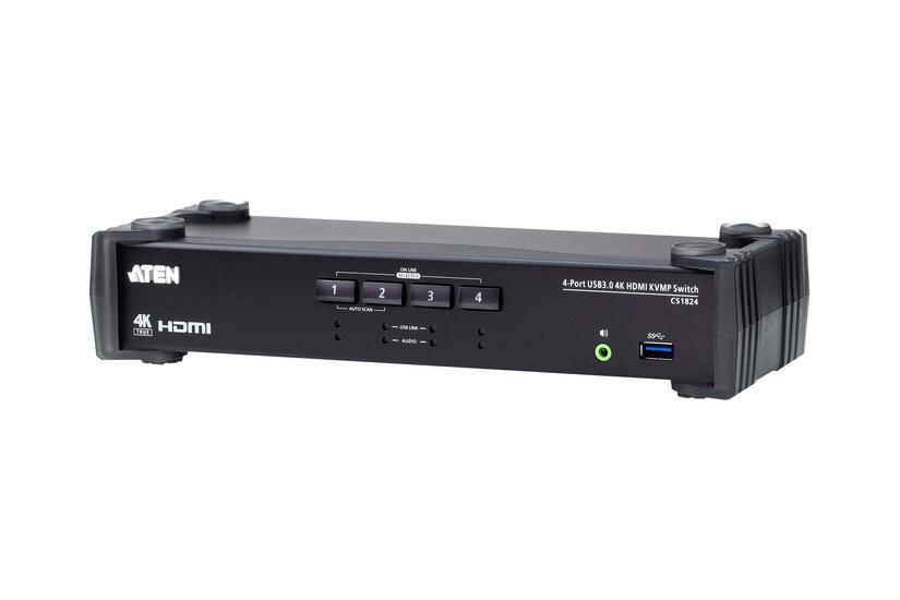 Aten Cs1824 Kvmp Switch Kvm Audio Usb Switch Porte